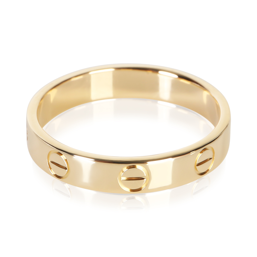 Cartier Yellow Gold Small Model Love Ring